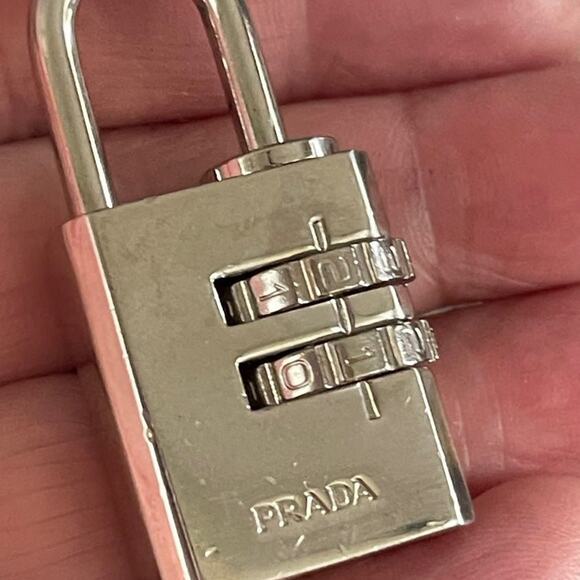 Prada stainless steel padlock Rare - Picture 1 of 9